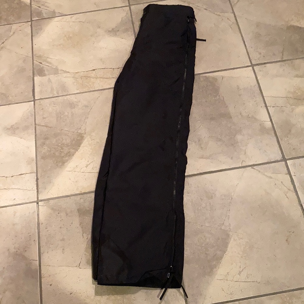 RAWIK Snow Pants Small Black Zipper Sides